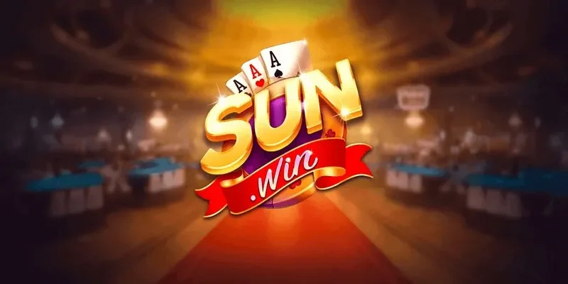 Logo sunwin thật với tên miền sun.win được thể hiện rõ ràng
